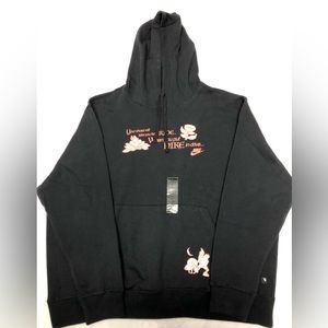 Nike Mens Pullover Hoodie Black Gnome Frog. Size XXL